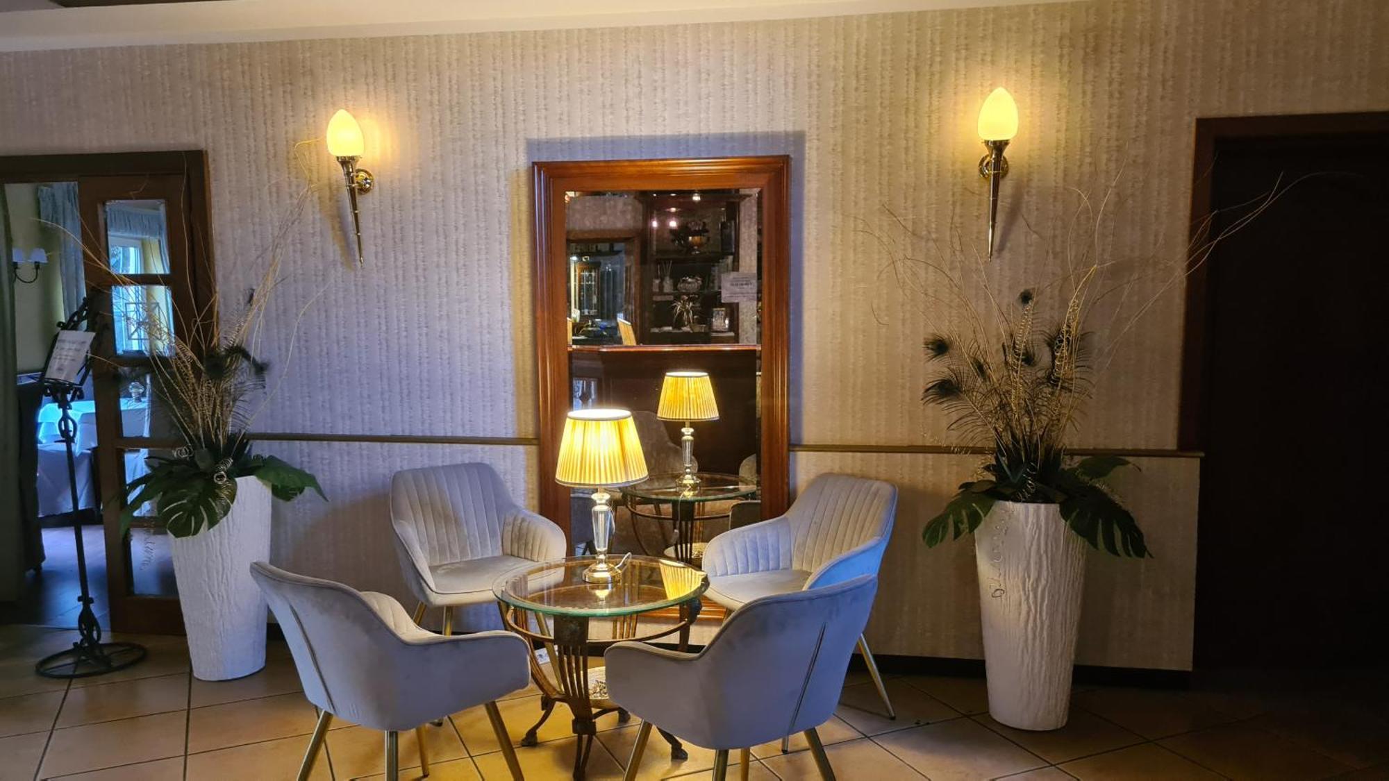 Hotel Am Wald B&B Michendorf Bagian luar foto